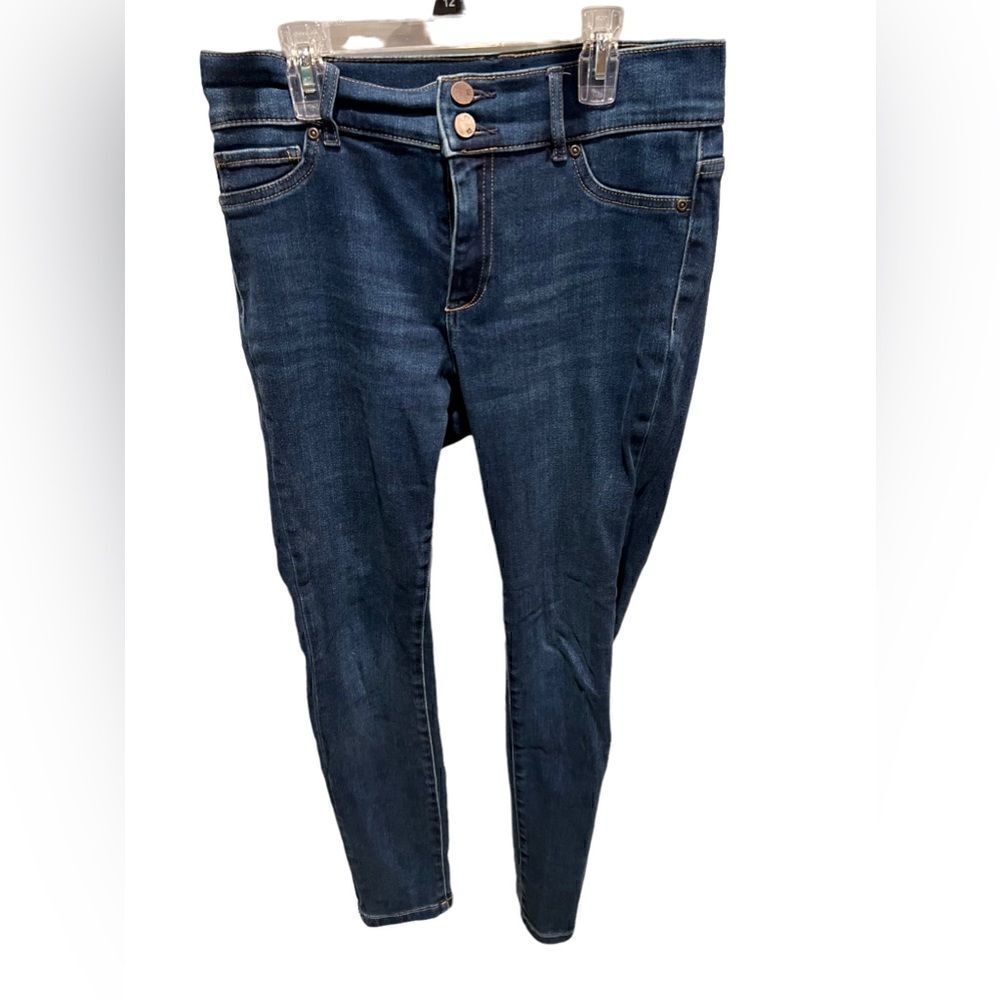 Soho dark wash high waist skinny jeans size 8